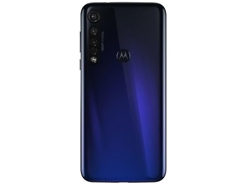 Smartphone Motorola G8 Plus 64GB Azul Safira 4G - 4GB RAM Tela 6,3